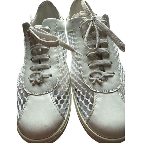 Gianvito Rossi Helena Sneakers White size 38 - Picture 4 of 5